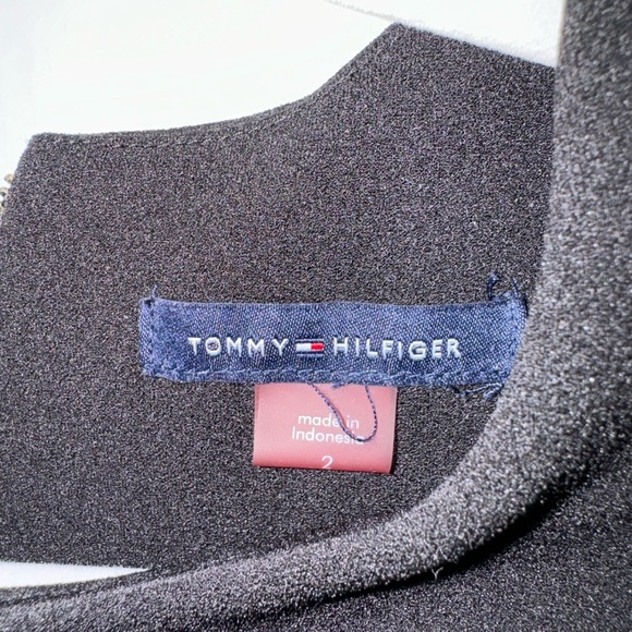 💥BLACK DRESS TOMMY HILFIGER 2 💥 - Picture 4 of 5
